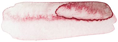 Soyut izole edilmiş suluboya lekeleri. Kağıt tasarımı için element