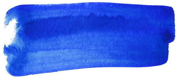 Acquerello Macchie Colorate Pittura Acquerello Acquerello Altamente Dettagliato Macchia Blu — Foto Stock