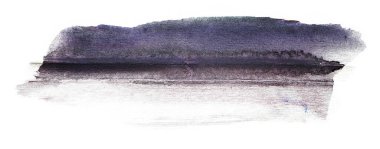 Spot suluboya kağıt üzerinde açık mavi