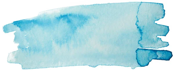 Beyaz Arkaplanda Suluboya Blot Pankartı Ögesi — Stok fotoğraf