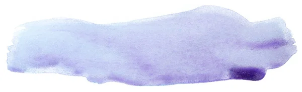 Textura Mancha Aquarela Azul Sobre Papel — Fotografia de Stock
