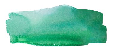 metin için yeşil suluboya balonu