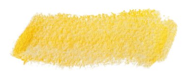 Beyaz arka planda altın boya lekesi