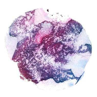 Suluboya lekesi grunge dokusu son derece detaylı, beyaz arkaplan izole dokusu ile soyut.