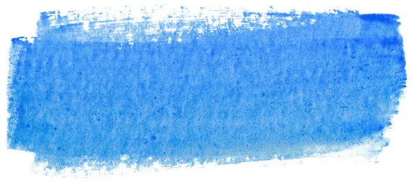 Bleu Aquarelle Tache Mockup Cadre Pour Texte — Photo