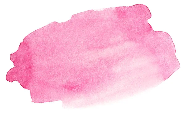 ピンク水彩染色の質感 — ストック写真