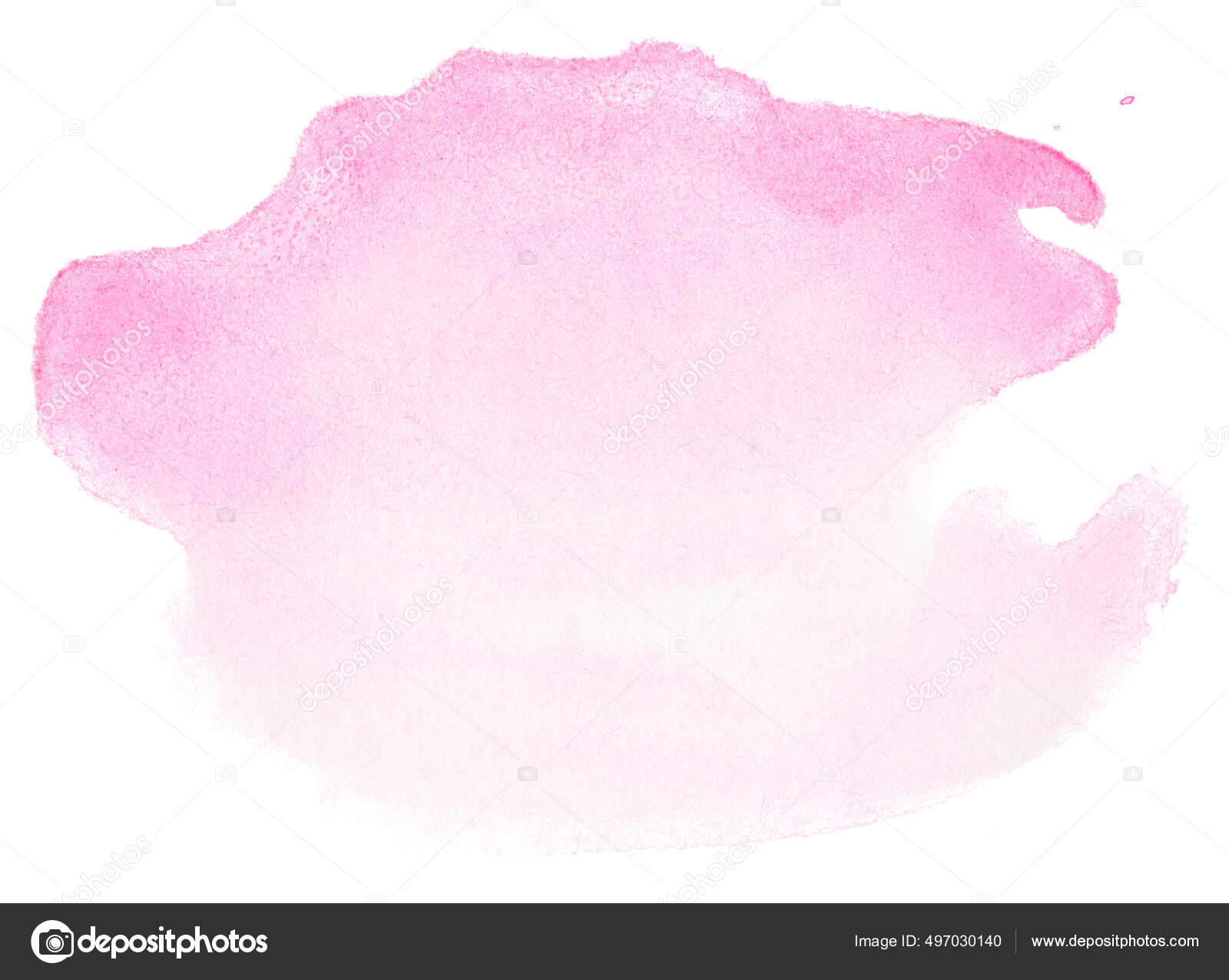 Mancha Acuarela Pastel Rosa Claro Abstracto Con Textura Sobre Fondo:  fotografía de stock © livinskyalex #497030140 | Depositphotos