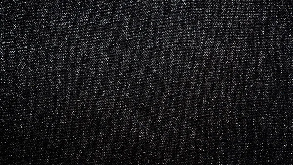 Abstraktes Blinkendes Hintergrundmaterial Aus Schwarzem Stoff Textur Mit Spangles — Stockfoto