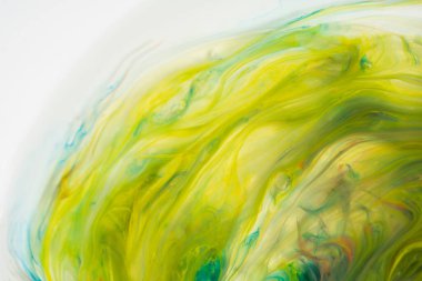 Sudaki soyut arkaplan boyası. Ebru, kağıt mermer boya..