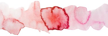 Çizgili suluboya dokusu grunge kırmızı geniş çizgi arkaplanı