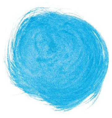 Sulu boya lekesi, mavi leke.