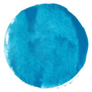 El çizimi suluboya çember