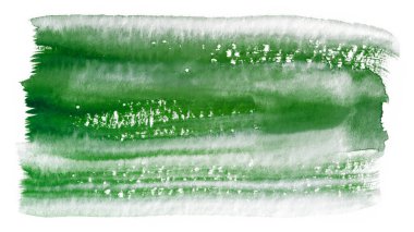 Şeffaf kağıt ile suluboya ögesi dokusu yeşil şeffaf