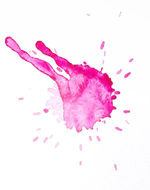 suluboya leke dokusu kırmızı