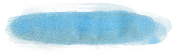 Mancha Aquarela Mancha Azul — Fotografia de Stock