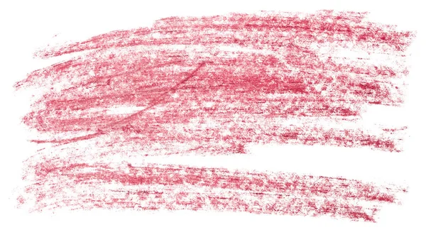 Foltos Zsírkréta Textúra Piros Papíron — Stock Fotó
