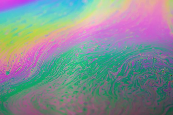 Streszczenie Tekstury Tła Farb Opalizujących Bańka Mydlana — Zdjęcie stockowe