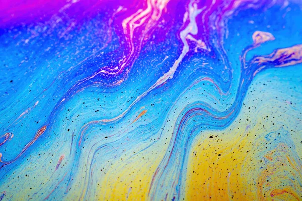 Αφηρημένη Υφή Φόντου Ιριδίζοντα Χρώματα Σαπούνι — Φωτογραφία Αρχείου
