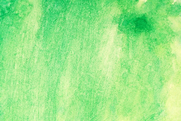 Πράσινο Φόντο Ακουαρέλα Ζωγραφισμένα Στο Χέρι Την Υφή Της Εξάπλωσης — Φωτογραφία Αρχείου