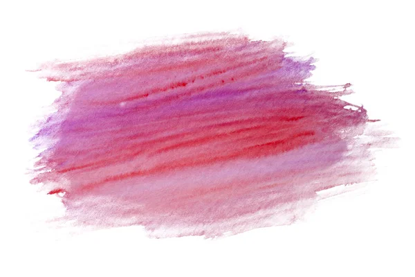 Red Watercolor Stain Texture — Stock Photo, Image