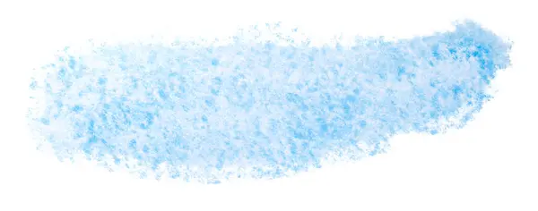 Akvarell Fläck Konsistens Blå Ljus Himmel Färg Isolerad Papper — Stockfoto