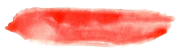 Tache Rouge Fond Aquarelle Sur Fond Blanc Avec Une Texture — Photo