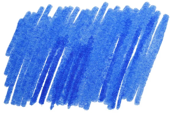 Elle Çizilmiş Işaret Çizgileri Mavi Yeşil Arkaplan Işaretleme Şablonu — Stok fotoğraf