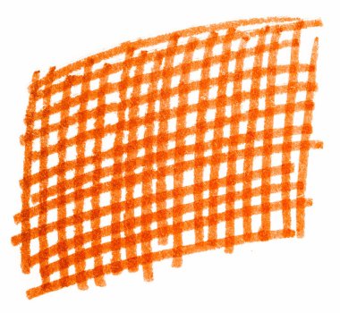 Turuncu El çizgili çizgili çizgiler. Arkaplan işaretleyici dokunuşları deseni