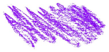 Mor boya kalemleri pastel dokular kurumuş. desenli leke