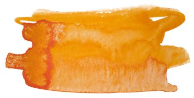 El çizimi suluboya element logo fırçası boyalı suluboya arkaplan