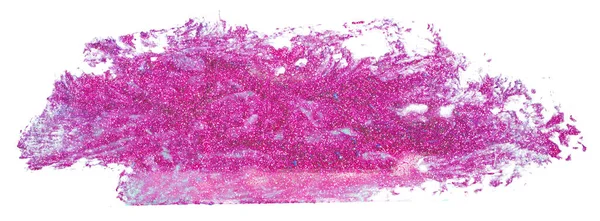 Aquário Faíscas Roxo Rosa Mancha Spray Cabelo Pintura Forma Abstrata — Fotografia de Stock