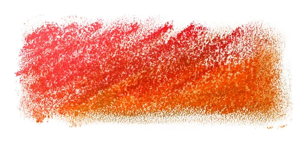 Rote Wachsmalstifte Pastell Textur Trocken Texturierter Fleck — Stockfoto