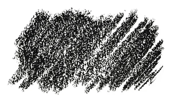 Текстура Пастель Черный Штрих Мелового Белого Фона — стоковое фото