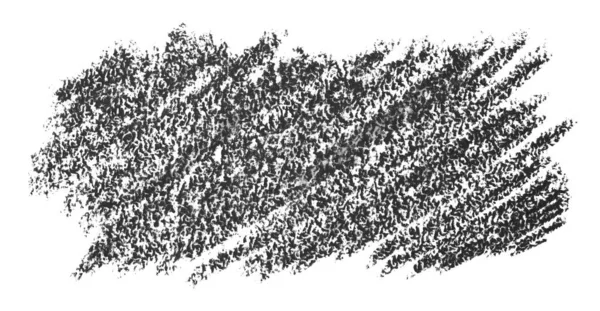 Текстура Пастельного Чорного Штриху Крейдяного Білого Фону — стокове фото