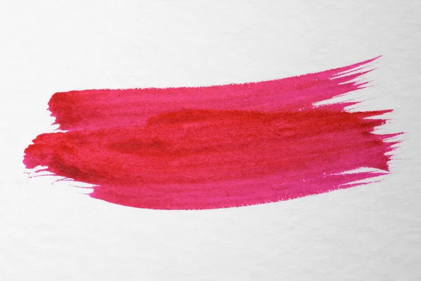 Red Mão Desenhado Elemento Aquarela Logo Escova Pintado Fundo Aquarela — Fotografia de Stock