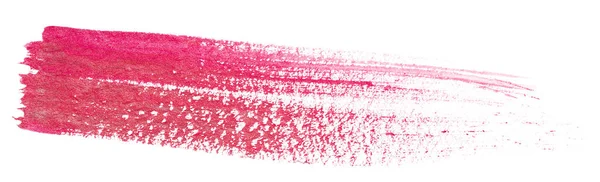 Мазок Кисти Красный Сухой Нарисованный Вручную Элемент Акварели Мазки Руки — стоковое фото