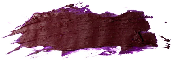 Mancha Vermelha Aquarela Com Elemento Desenhado Mão Roxo — Fotografia de Stock