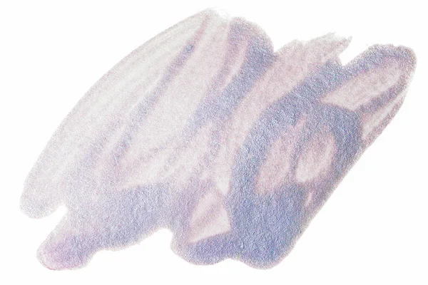 Mancha Aquarela Cinza Brilhante Com Textura Papel Fundo Branco Mancha — Fotografia de Stock