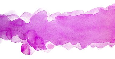 Suluboya çizgileri elle çizilmiş tasarım için pembe doymuş element