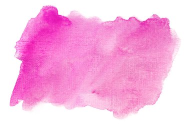 Suluboya ve morumsu boya lekesi