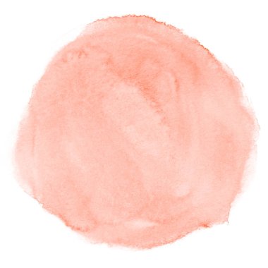 Suluboya morla boyanmış bir daire çiz