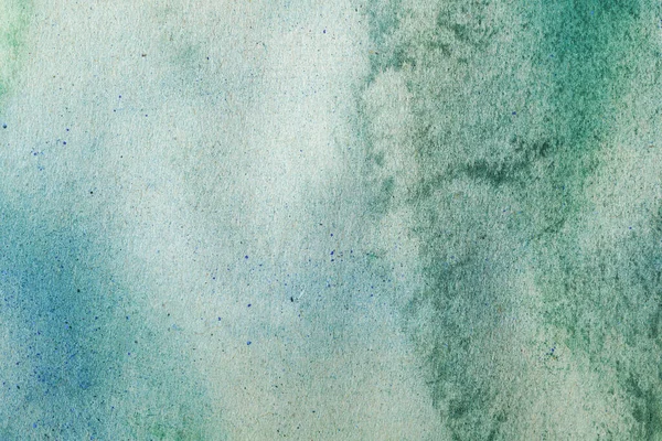 緑の水彩の質感の紙の背景 — ストック写真