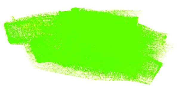Зелена Акварельна Пляма Яскраво Зелена Кислота — стокове фото