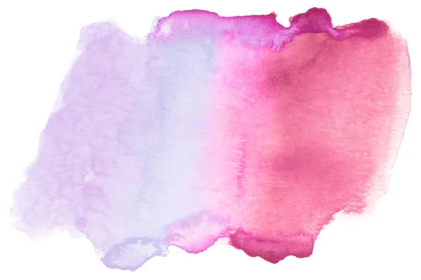 Stain Watercolor Magenta Paint — Stock Photo, Image