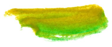 Beyaz arka planda suluboya lekesi. tasarım için öge.