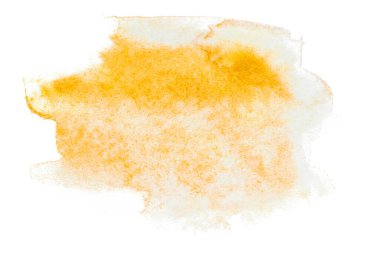 Beyaz arka planda suluboya lekesi. tasarım için öge.