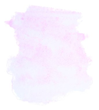 Beyaz arka planda suluboya lekesi. tasarım için öge.