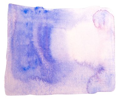 mavi suluboya leke ve boya akışı