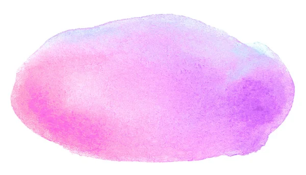 Watercolor Stain White Background Element Design — Stock Photo, Image