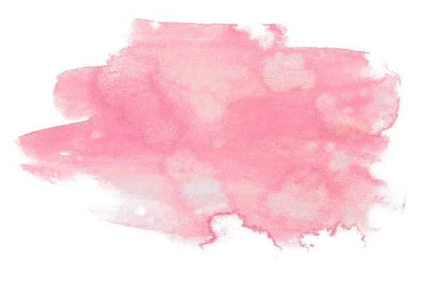 Watercolor Stain White Background Element Design — Stock Photo, Image